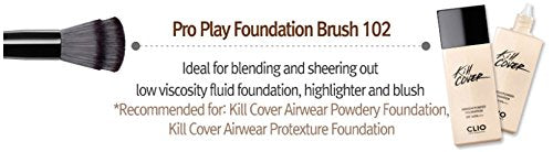 [Australia] - Clio Pro Play Foundation Brush, No. 102 