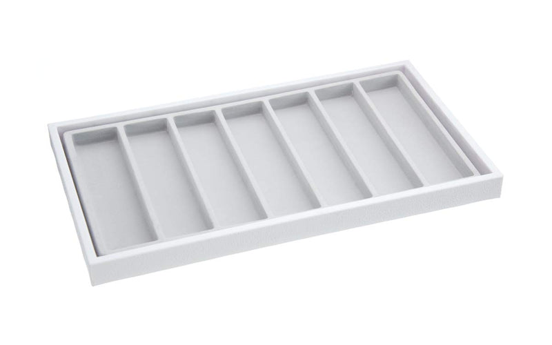 [Australia] - SE 7-Section Flocked Liner Tray - J228FL 