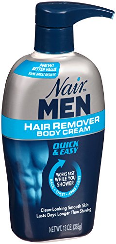 [Australia] - Nair Hair Remover for Men Hair Remover Body Cream, 13 oz. (Packaging May Vary) 