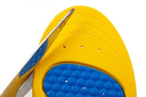 [Australia] - HappyStep Memory Foam Gel Sport Insoles with Neutral Arch Support, Heel and Ball of Foot Cushioning, Shock Absorption Comfort Shoe Inserts for Men and Women UK 5-8 