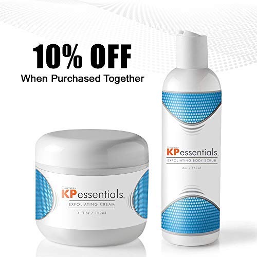 [Australia] - KP Essentials - Keratosis Pilaris Exfoliating Cream - Clear Red Bumps on Thighs and Arms For Confident Clear Skin - 4oz (1 Bottle) 4 Fl Oz (Pack of 1) 