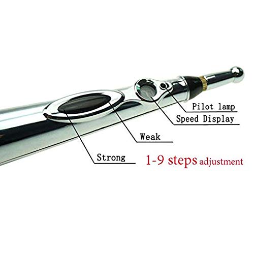 [Australia] - Acupuncture Pen - Electronic Meridian Acupuncture Massager Pen Meridian Acupoint Energy Massager for Pain Relief and Healthcare 