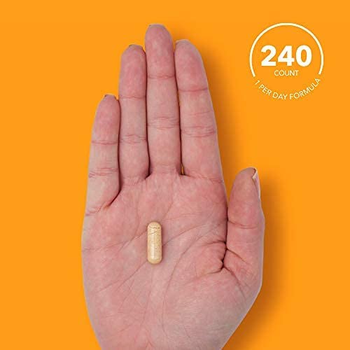 [Australia] - Vitamin C 1000mg (240 Veggie-Capsules) | Non-GMO Project Verified Vitamin C Supplement for Immune Support & Antioxidant Protection 240 Count (Pack of 1) Softgels 