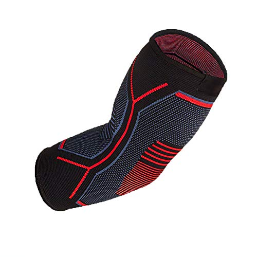 [Australia] - Xeonn Fitness Elbow/Arm Brace- Compression Support Sleeve Reduce Joint Pain (Blue, Small) Blue 