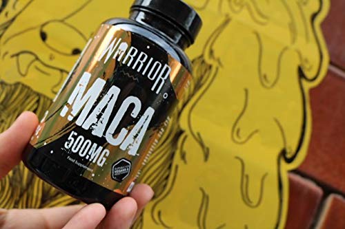 [Australia] - Warrior Maca 60 Tablets - Natural Root Extract - Vitamin B2 - Libido Enhancer | Warrior Supplements, Clear, 57 Gram 