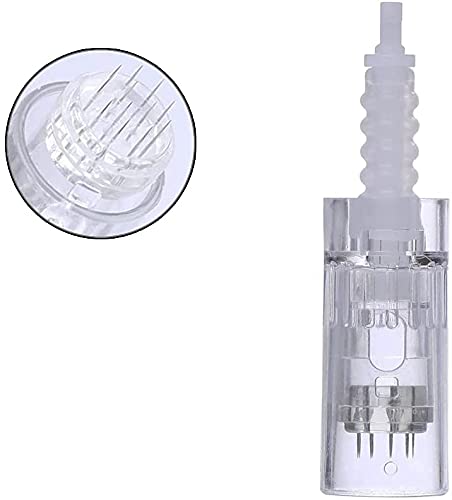 [Australia] - PIPM N2/M5/M7/A6 Pen 12-pin Cartridges Disposable Microneedling Micro Needle Replacement Cartridges Parts bayonet slot Needle 10PCS 0.25mm 12 Pins 