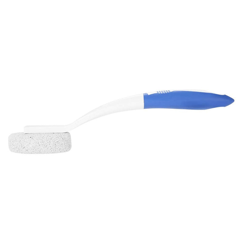 [Australia] - Long Handle Exfoliating Pumice Stone Long Handle to Remove Dead Skin, Cutin Foot Brush with Scrubbing Pumice Stone Foot Massage Cleanser 
