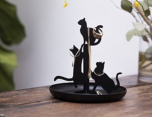 [Australia] - Kikkerland Cat Jewelry Stand 