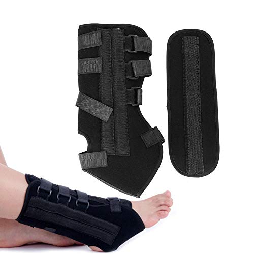 [Australia] - Ankle Support Brace, for Running, Walking, Sprains, Arthritis, Adjustable Ankle Brace Compound Fabric with Elastic and Comfortable(M-Black) 