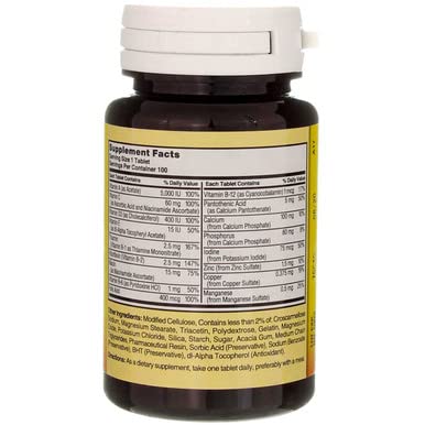 [Australia] - Nature's Blend Multiple Vitamin with Minerals No Iron 100 Tabs 
