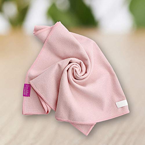 [Australia] - DaviMar Hair Towel – Waffle Towel Wrap – Highly Absorbent Hair Turban – Comfortable and Soft Hair Drying Towel – Easy and Quick Dry Hair Wrap – Good Fit and Non-Itchy 