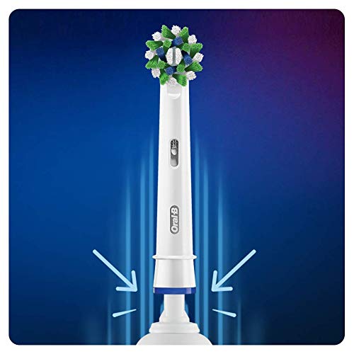 [Australia] - Oral-B CrossAction Electric Toothbrush Heads with Clean Maximiser Technology (Pack of 5) 5 Count (Pack of 1) 