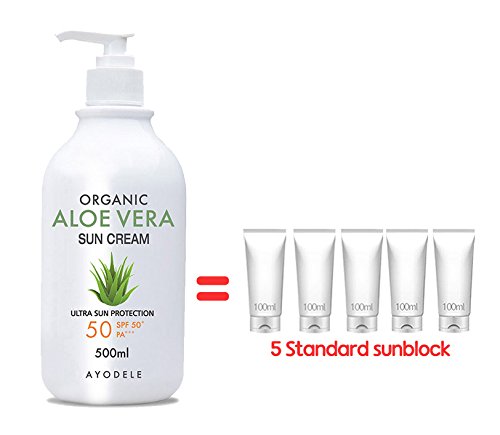 [Australia] - Ayodele Aloe Vera SPF50+ PA+++ Body and Face Sunscreen 16.9 oz 