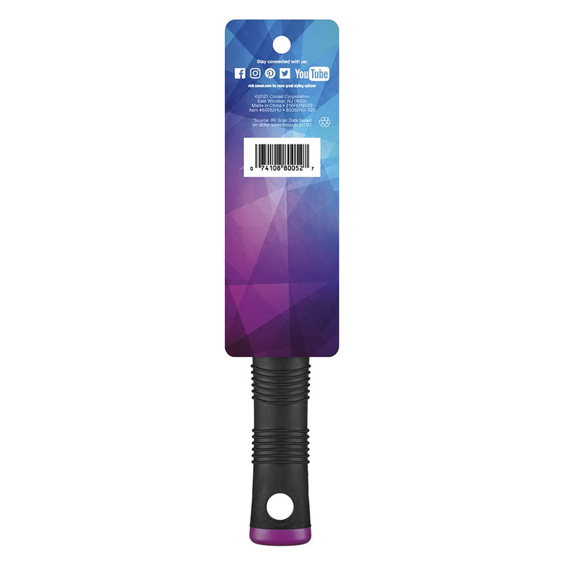 [Australia] - Conair Professional Nylon Bristle All-Purpose Hair Brush for Everyday Brushing (Colors and Packaging Vary), 1ct All-Purpose Brush 