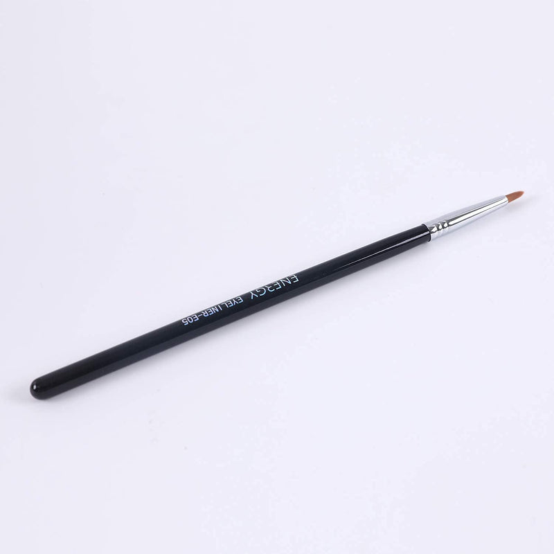 [Australia] - ENERGY Eyeliner Brush Fine Point E05 for Liquid or Gel Eyeliner Applicator Point Thin Bristles for Detailed Precision Eye Liner Makeup Brush Cosmetics Tool 