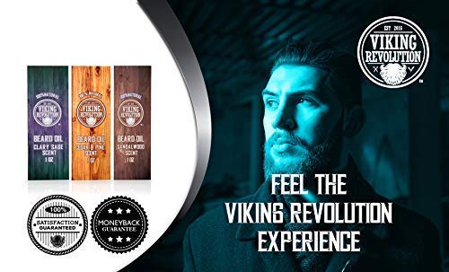 [Australia] - Beard Oil Conditioner 3 Pack - All Natural Variety Gift Set - Sandalwood, Pine & Cedar, Clary Sage Conditioning and Moisturizing for Healthy Beards 28.35 g (Pack of 3) 