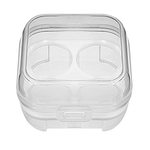 [Australia] - ChuW 4-Grid Makeup Sponge Storage Box for Blender Beauty Foundation Blending Sponge Transparent Receiving Box Case New 