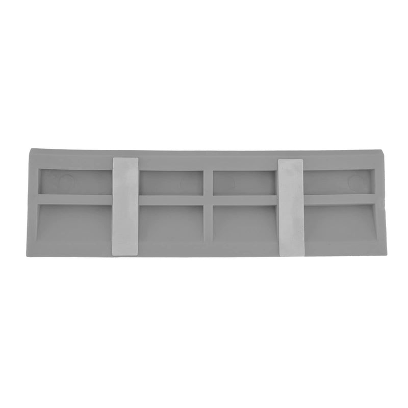 [Australia] - GLOGLOW 4Pcs Rubber Wheelchair Ramp, Universal Sweeper Door Sill Stair Wheelchair Door Sill for Thresholds Doorways Bathroom(grey) Grey 