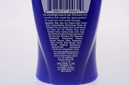 [Australia] - It's a 10 Haircare Miracle Leave-In Plus Keratin, 120 ml 120 ml (Pack of 1) 