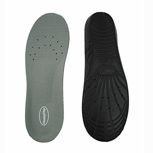 [Australia] - HappyStep Sport Insoles with High Elastic Material Converts Impact to Kinetic Energy, The Best Insoles for Running, Race Walking and Other Sport Activities (Size L: Men 8-12 or Women 10-15) 