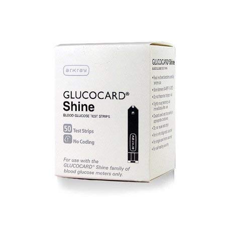 [Australia] - CJ542050BX - GLUCOCARD Shine Blood Glucose Test Strip (50 count) 