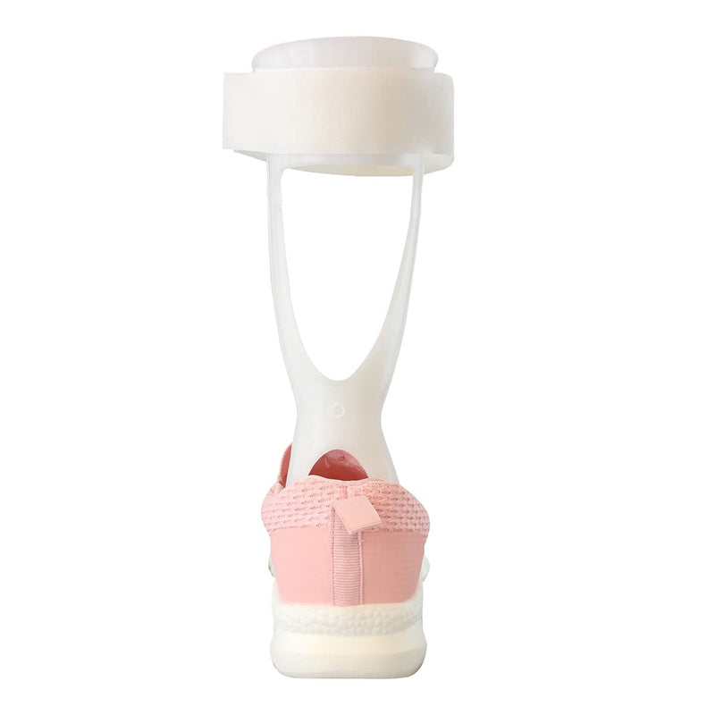 [Australia] - Semi-Rigid AFO Brace (Men's Right) + 90º Padded Night Splint (Medium)-AFO Support Brace for Flaccid Foot Drop Foot with Moldable/Trimmable Footplate Orthosis Support 