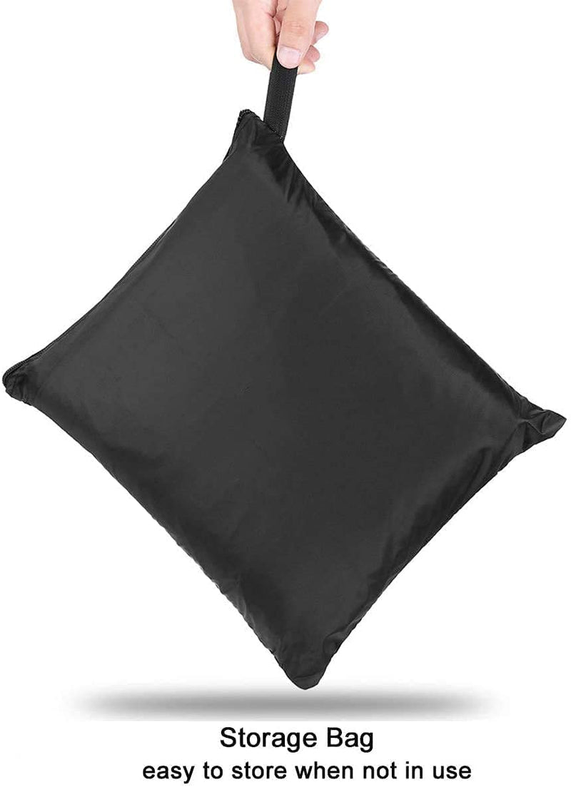 [Australia] - VVHOOY Mobility Scooter Cover, 210D Oxford Heavy Duty Waterproof 4 Wheel Power Scooter Travel Storage Cover All-Weather Outdoor Protection 55 x 26 x 36 inch/140 x 66 x 91 cm 