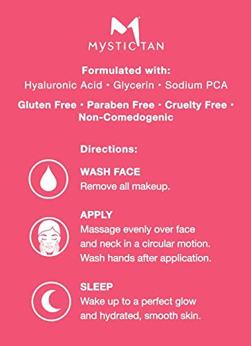 [Australia] - Mystic Tan Wake Up Tan Face Self Tanner Serum with Hyaluronic Acid, 1.0 fl. oz / 29.5 ml 