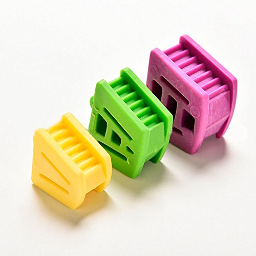 [Australia] - 6Pcs Dental Silicone Latex Mouth Prop Bites Block Rubber Opener Retractor (S*2, M*2, L*2) 
