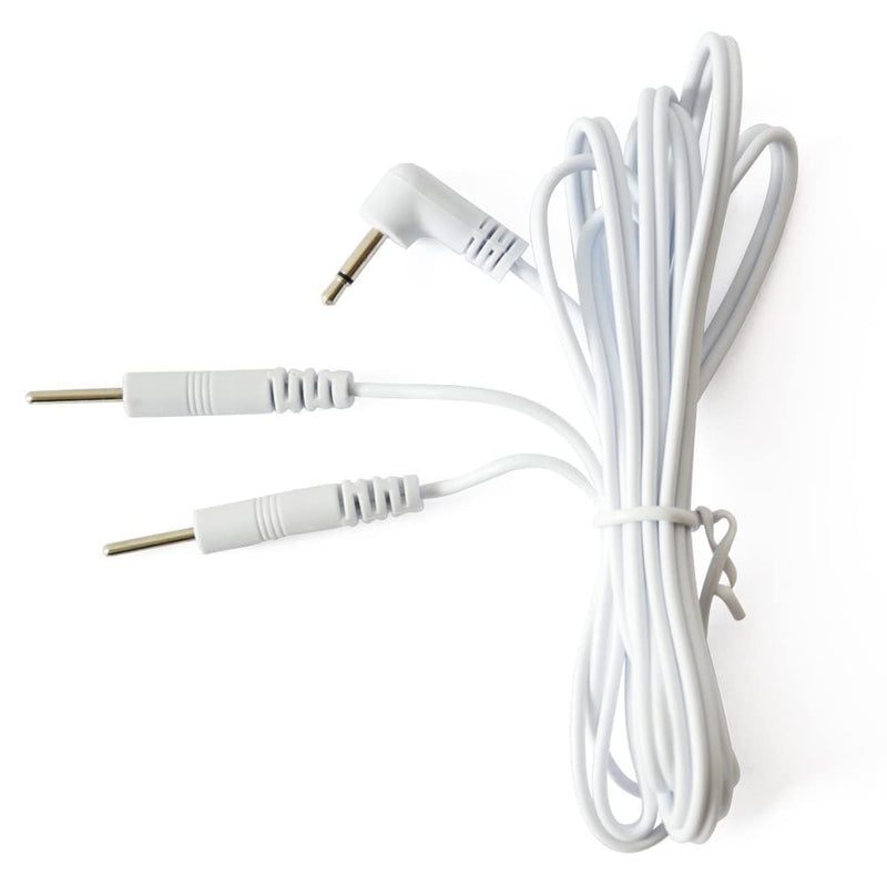 [Australia] - Tens Lead Wires, 2.5mm Mini-Plug to 2 2mm Pin Connectors (2), Discount Tens 2.5mm mini plug 