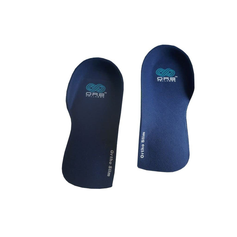 [Australia] - OR8 3/4 Length Slim Fit Insoles Arch Support Shoe Boot Inserts Orthotic Foot Supports Insole Flat Feet Insert and Low Arches High-Density Women Men (M 7-8.5) M 7-8.5 