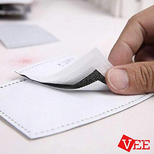 [Australia] - VEE 10 PCS Activated Carbon Filter Replaceable Anti Haze 5 Layers Replaceable Anti Haze Filter Paper Protective Mouth Filter for Outdoor 