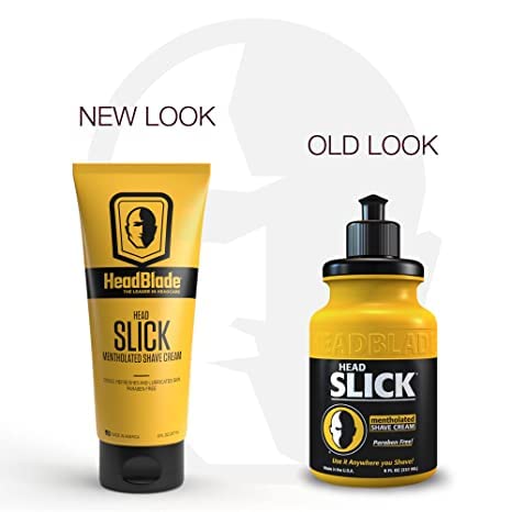 [Australia] - HeadBlade - HeadSlick Mentholated Shave Cream, Use it Anywhere You Shave - 8 fl oz 