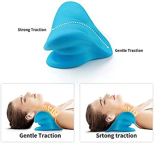 [Australia] - REARAND® Neck Stretcher,Neck and Shoulder Relaxer ,Neck Cloud for TMJ Pain Relief and Cervical Spine Alignment ,Neck Pain Relief Chiropractic Pillow,Posture Corrector 