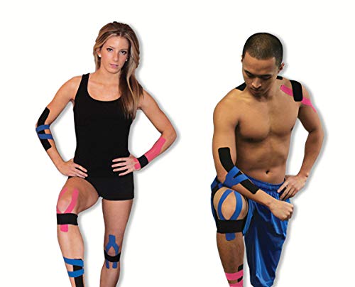 [Australia] - Pro-Tec Athletics Pre-Cut Kinesiology Tape Black Single Roll 