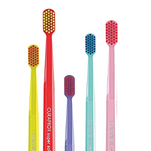 [Australia] - Curaprox CS 3960 Toothbrush Super Soft, Pack of 1, Assorted Color 