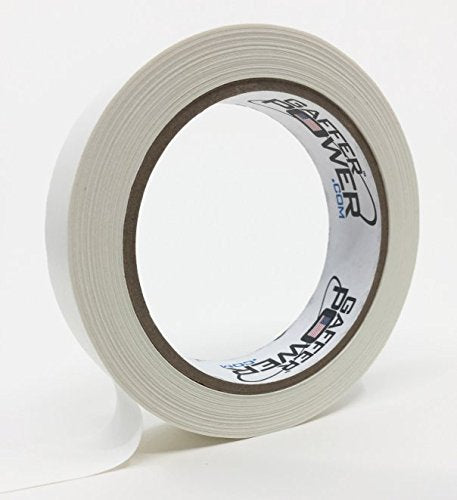 [Australia] - Labeling Tape - Clean Removable Console Tape | Adhesive Tape for Light Control Board, DJ Mixing Board, Audio Mixer, Arts and Crafts, Office Products, Ink Pens and Markers | Tons of Uses - 1"x20Yds White 