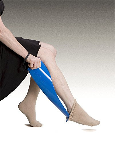[Australia] - Rehabilitation Advantage Sock-EEZ Compression Sock and Stocking Remover,Blue,1 Count (Pack of 1) 
