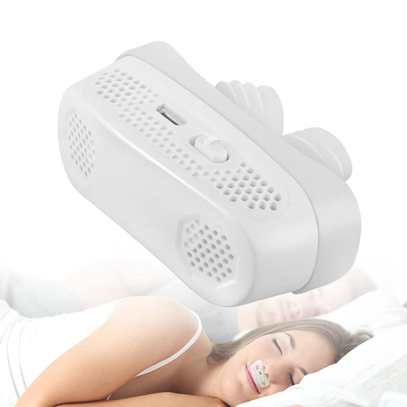 [Australia] - Anti -Snoring Devices 3 in 1, Snore Stopper Instant and Effective Air Purifier Filter Nose Vents Snoring Solution for Men and Women(White） 