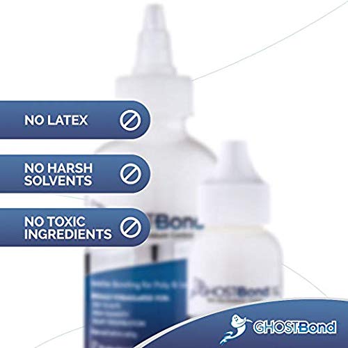 [Australia] - Ghost Bond XL Hair Replacement Adhesive - 1.3oz - Invisible Bonding Glue: Extra Moisture Control - Light Hold For Poly and Lace Hairpiece, Wig, Toupee Systems 1.3 Ounce (Pack of 1) 