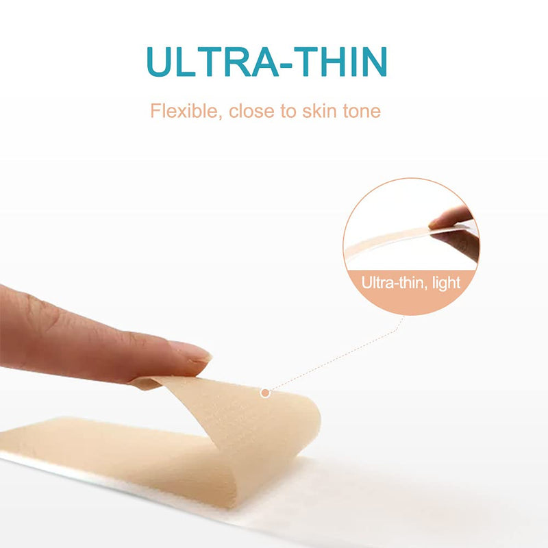 [Australia] - Silicone Scar Sheets, IFUDOIT 4 Sheets Reusable Silicone Scar Removal Sheets, Effectively Repair Scars Resulting from Surgery, Injury, Burns, Acne, C-Section 1 Pcs 