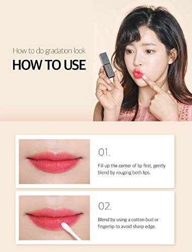 [Australia] - BOM MATT HOLIC TINT Long Lasting Lip Tint 8.5g - 5 Colors H RS 301 LOVELY ROSE 