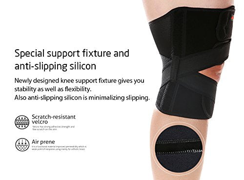 [Australia] - AIDER Compression Knee Brace Type 3 - Knee Arthritis, Adjustable Compression Brace, Breathable Neoprene, Relieves LCL, Medical Supplies Equipment Knee sleeves for exercise like climbing, tennis(Right) Right 
