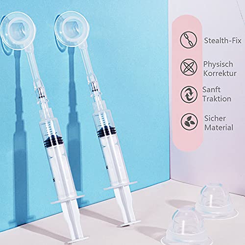 [Australia] - Inverted Nipple Puller 2 PC Nipple Aspirator Corrector Women Nipple Suckers for Flat Nipples 