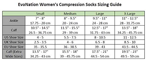 [Australia] - EvoNation Women's USA Made Sheer Graduated Compression Socks 20-30 mmHg Firm Pressure Medical Quality Knee High Support Stockings Hose - Circulation Travel (Medium, Tan Nude Beige) Medium (1 Pair) 