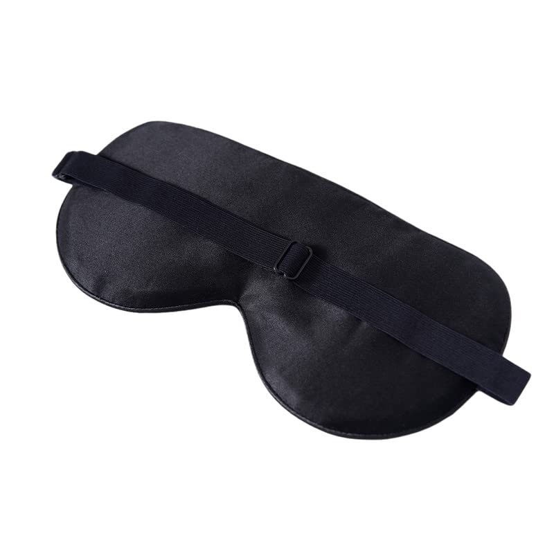 [Australia] - townssilk 2 pcs 100% Silk Sleep mask with Adjustable Strap,Comfortable and Super Soft Eye mask Including 2 pc liuing 2p5 