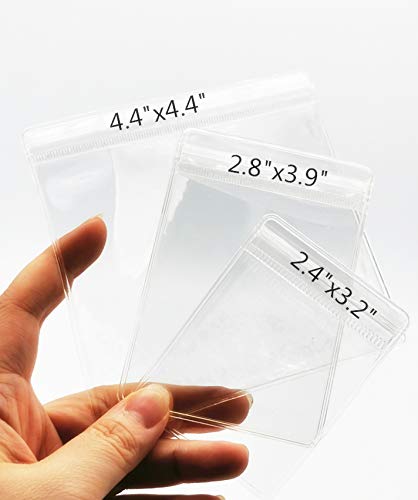 [Australia] - USChoice Jewelry Zipper Bags 30 PSC,Jewelry Anti Oxidation Storage Bags,Resealable Plastic Jewelry Packing Bags (4.4"x4.4") 4.4"x4.4" 