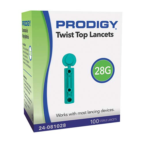 [Australia] - Prodigy Twist Top Lancets 28G 