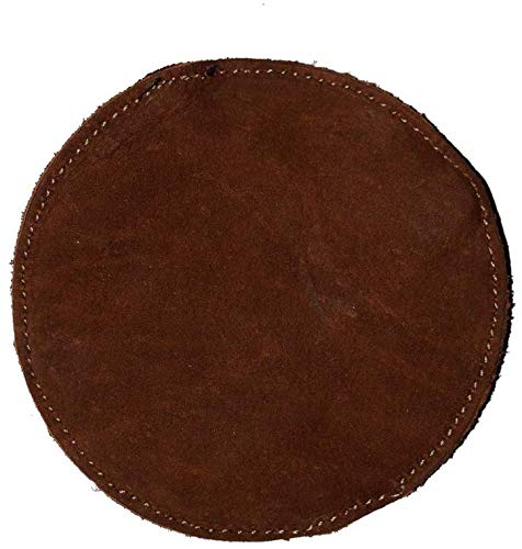 [Australia] - Hide & Drink, Rustic Leather Moon Coin Case, Handmade - Swayze Suede 