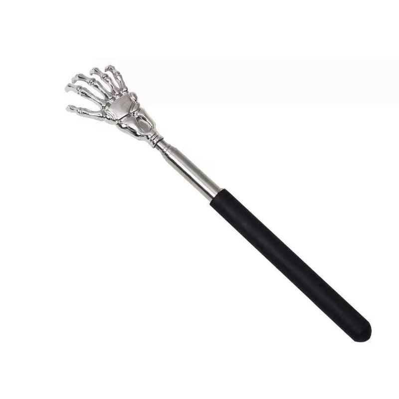 [Australia] - Angeer Stainless Steel Telescopic Back Scratcher, Novelty Gift, Handheld Portable Ultimate Pocket Self Massager, for Those Difficult to Reach Itches (4pcs/Set) 4pcs/Set 